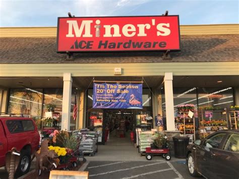 3 (92 reviews) Claimed $$ Hardware Stores Closed 7:00 AM - 7:00 PM Hours updated over 3 months ago See hours See all 119 photos Write a review Add photo big box ” “ Ray ” in 3 reviews. . Miners ace